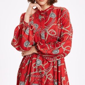 Chain patterned tunic/dress